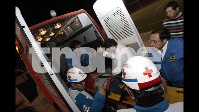 Un niño de 10 años cayó de una de las tribunas del estadio de la UNSA tras finalizar el encuentro entre Universitario de Deportes y Melgar. (Foto: Trome)