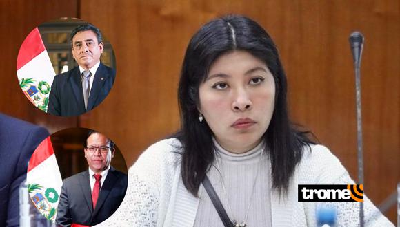 Congreso aprueba denuncia constitucional contra Betssy Chávez, Roberto Sánchez y Willy Huerta, y suspende de sus funciones legislativas a expremier de Pedro Castillo.