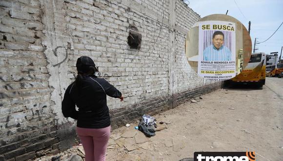 Don Rómulo Mendoza desapareció el pasado jueves y su familia lo encontró este lunes en la morgue central de Lima. Había sido asesinado por venezolanos. | Foto: Jesús Saucedo / Diario Trome (Composición Trome)