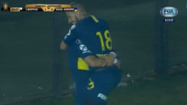Gol Pavón Boca Juniors vs Libertad