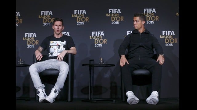 Cristiano Ronaldo aceptó que Lionel Messi es “un poco mejor” que él, poco antes de la gala del Balón de Oro. (Foto: Agencias)