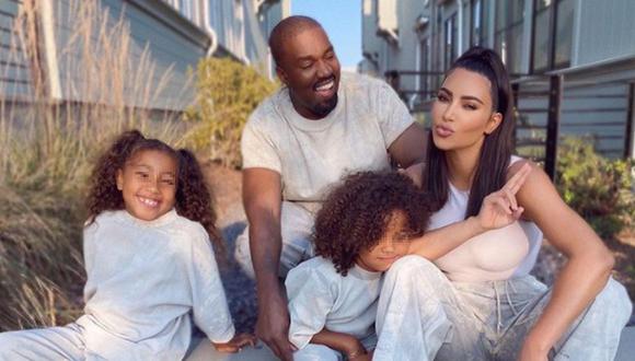 La celebridad Kim Kardashian cree que es importante que los 4 niños tengan una relación con su padre Kanye West. (Foto: @kimkardashian / Instagram)