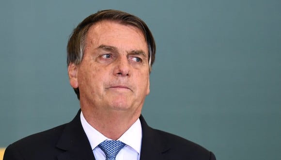 Al presidente Jair Bolsonaro se le acusa de homicidio por "fallar en la lucha contra la pandemia". (Foto: EVARISTO SA / AFP)
