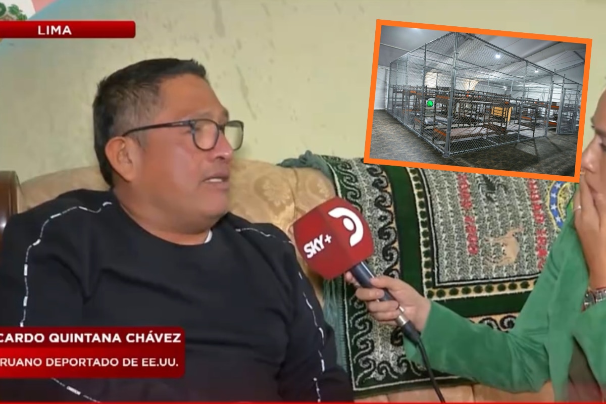 Ricardo Quintana detalló todo el drama que vivió en la cárcel de Alligator Alcatraz. (Captura D'News)
