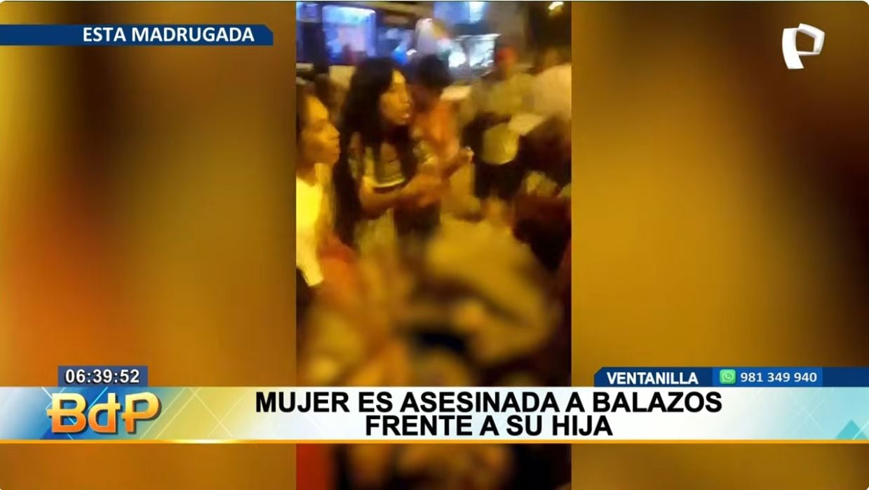 Balean a madre de familia en Ventanilla. Foto: Panamericana