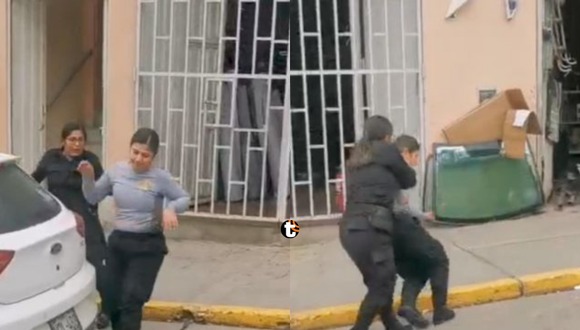 Huaraz: policías son captadas en aparente estado de ebriedad