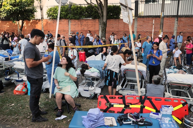 Terremoto en Colombia. Foto: AP/Santiago Saldarriaga