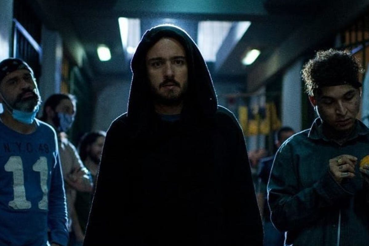 Andrés Sandoval como Juan Camilo en uno de los capítulos de "La reina del flow" (Foto: Caracol TV)