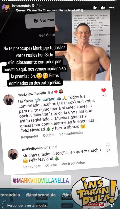 Mark Vito le reclama a Samu