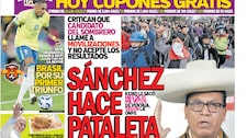 SÁNCHEZ HACE PATALETA Y YA PERDIÓ