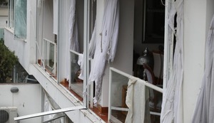 Dos heridos por explosión en edificio de San Isidro