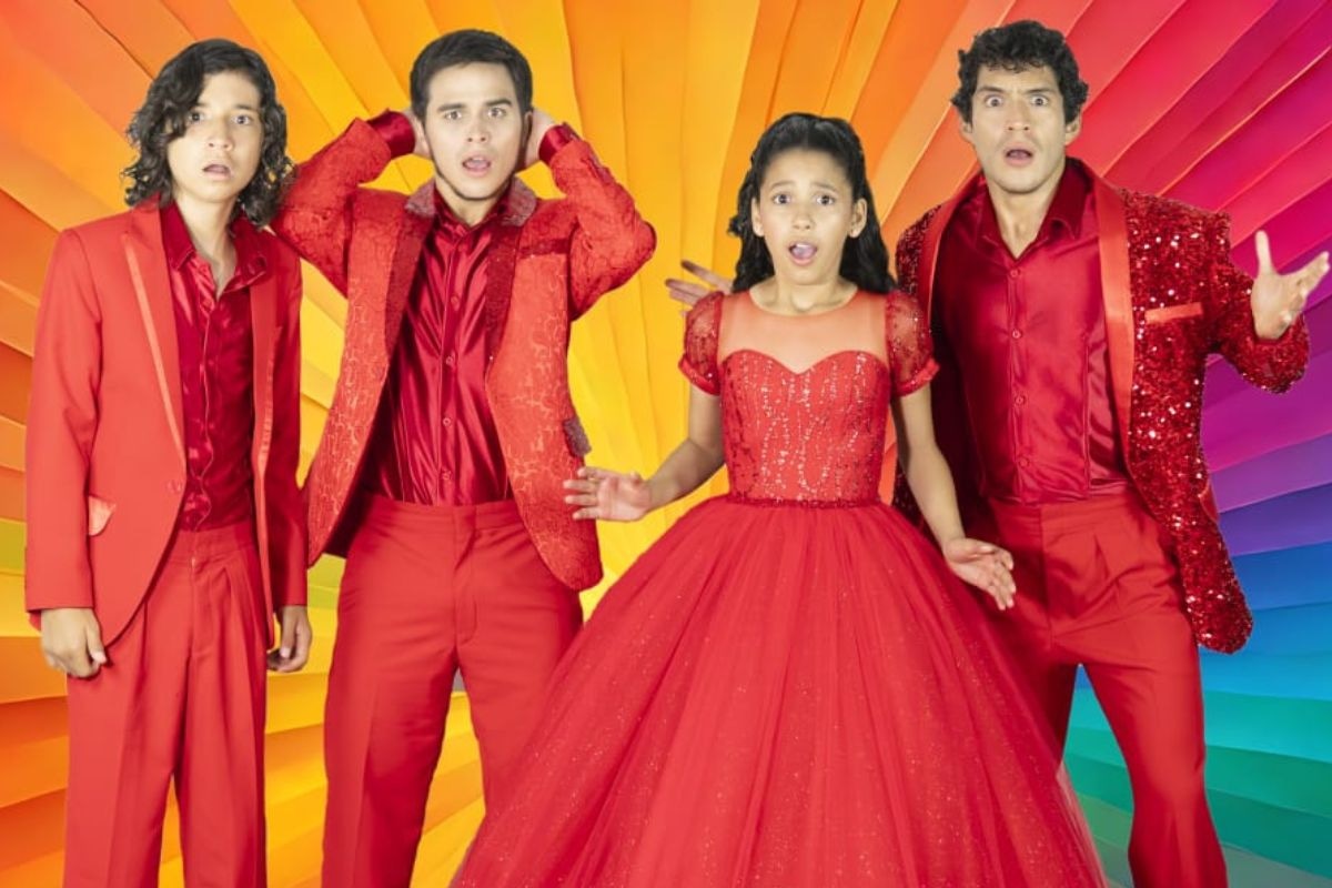 Actores que protagonizan el musical 'Paran Paran Pam Pam'.
