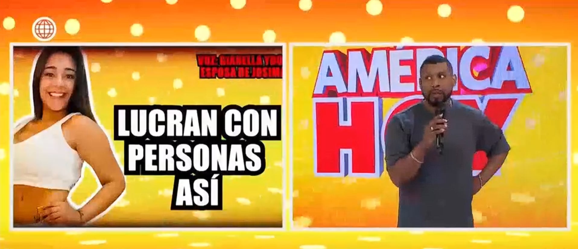 Gianella Ydoña no cree en las declaraciones de la supuesta 'prima'. (Foto: América Hoy)