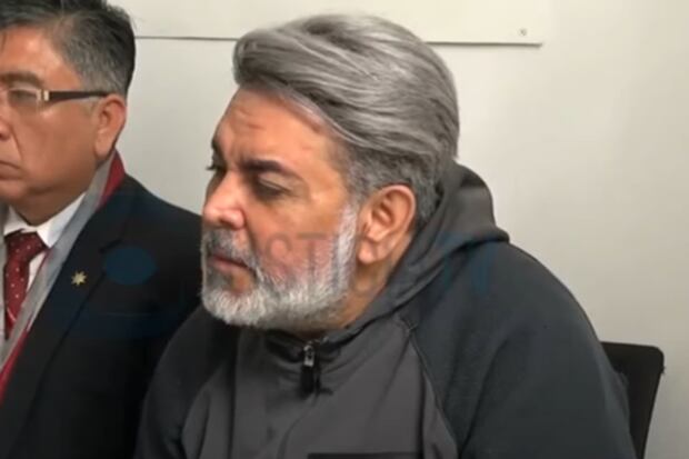 Andrés Hurtado en audiencia de control de identidad