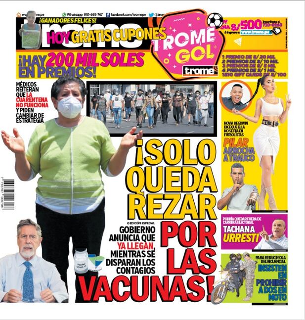 Portada Trome