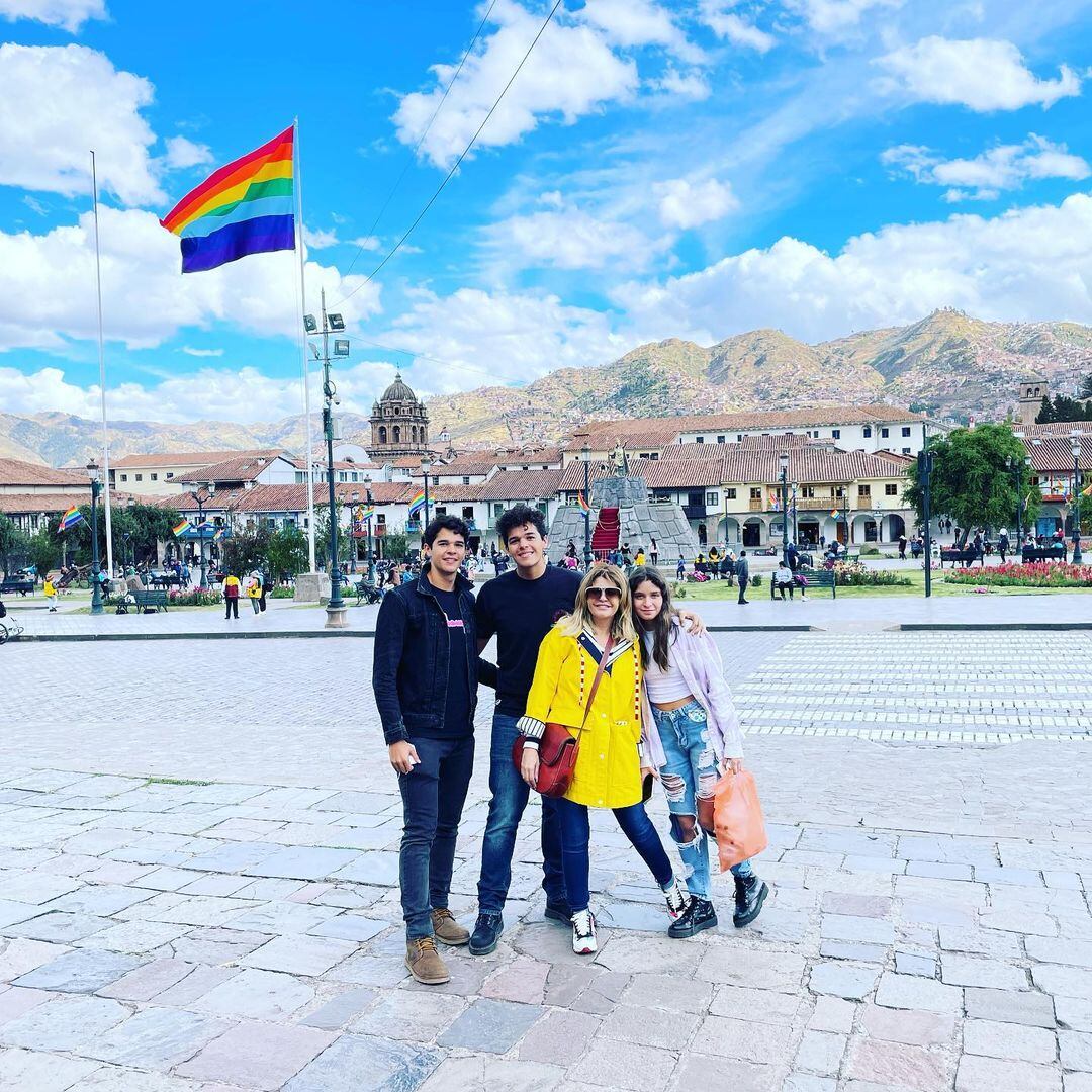 La también cantante quedó maravillada con la ciudad del Cusco. (Insagram: @itatic_oficial)