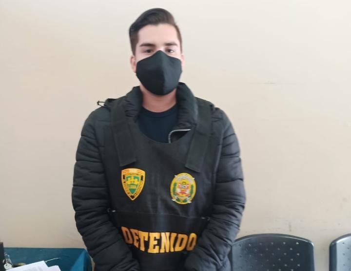 Giancarlo Paolo Sánchez Suarez (25), detenido cuando manejaba la camioneta robada del taxista Gerber Luis Coz Vara (36), confesó que fue él quien descuartizó al trabajador.