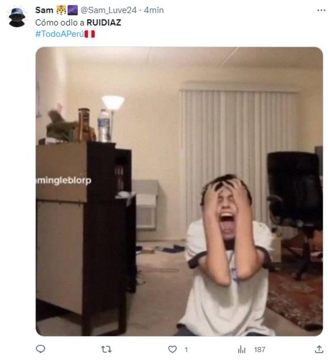Raúl Ruidiaz fue el blanco de los memes de las redes sociales tras el término del Perú vs. Brasil