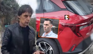 ¡Fuerte choque! Así quedó el auto del productor vinculado con Maju tras ser embestido por Gustavo, según su acusación