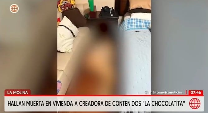 Así hallaron el cuerpo de 'La Chocolatita'.