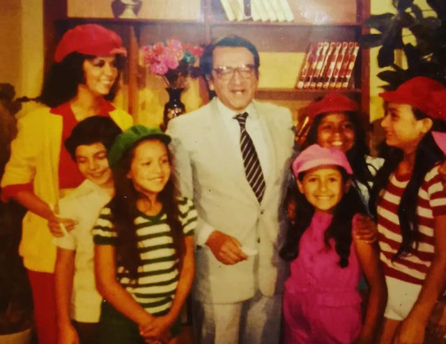 Yola Polastri y exalcalde Alfonso Barrantes, conocido con cariño como "Frejolito". (Foto: @yolapolastry)