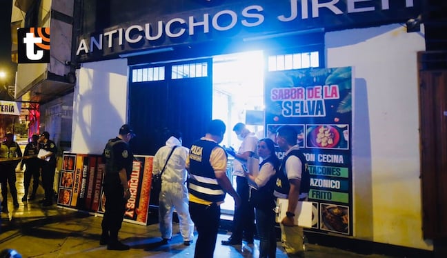 De acuerdo con la información preliminar, sujetos armados ingresaron de forma repentina al local conocido como Jireh y abrieron fuego en cuestión de segundos. Foto: César.grados@photo.gec