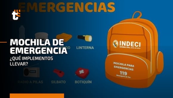Mochila para emergencias: ¿qué elementos debe contener?
