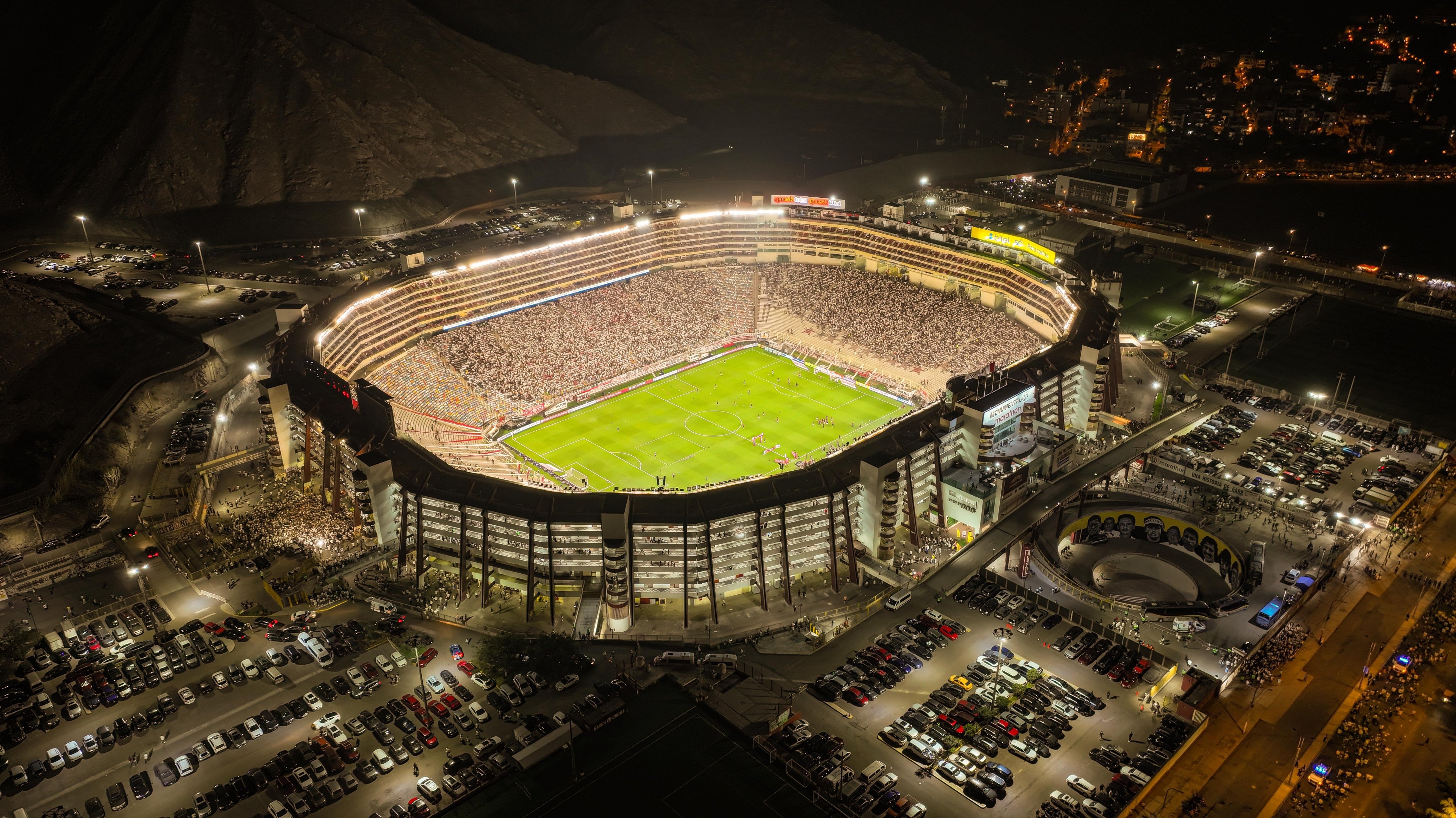 No se respetó el minuto de silencio Estadio Monumental. (Foto: ITEA Sports)