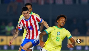 Paraguay ganó 1-0 a Brasil y se mete a zona de repechaje en Eliminatorias 2026