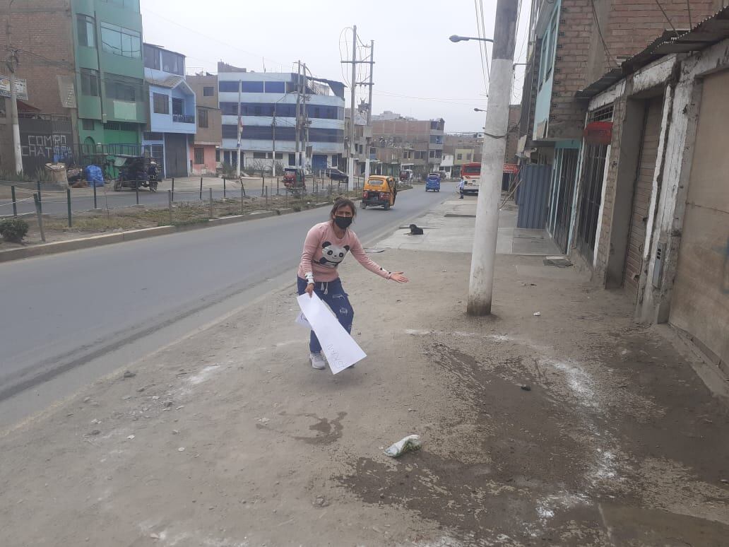 Un niño de 8 años fue atropellado por un mototaxi, cuyo conductor venezolano, intentó escapar y fue atrapado. (foto: Mónica Rochabrum/Trome)
