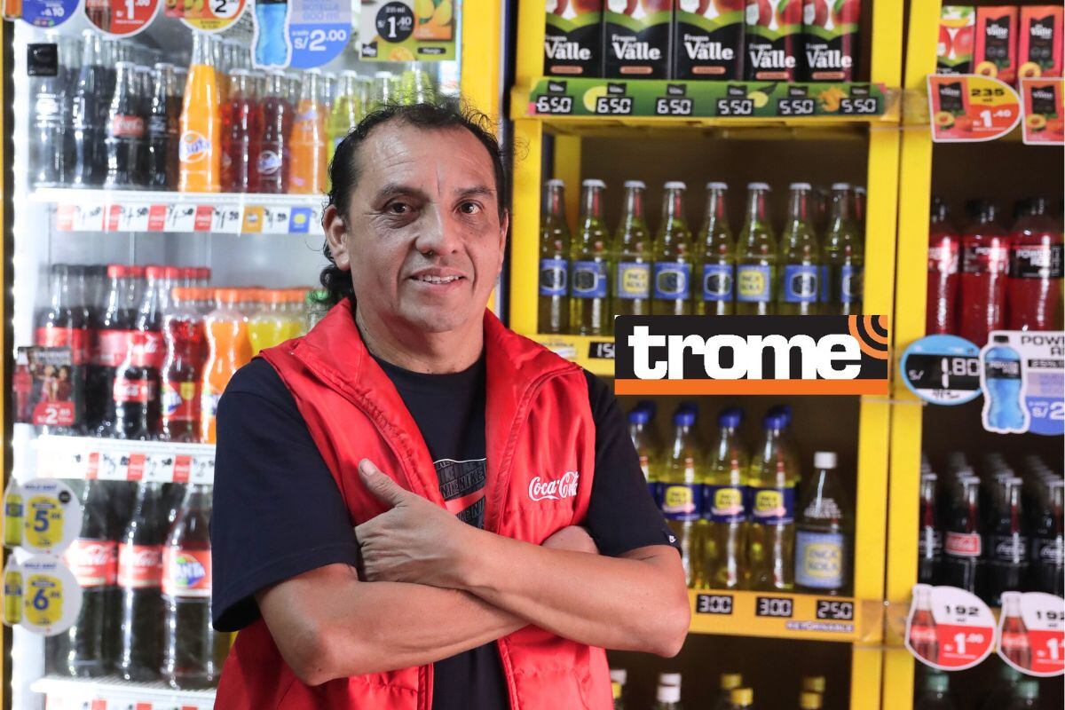 Este comerciante cerró su bodega por seis meses durante la pandemia, prefirió cuidar su salud y evitar el contagio del coronavirus. Foto: Trome.