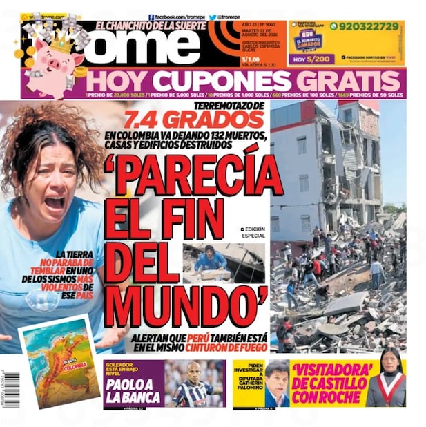 Portada Trome