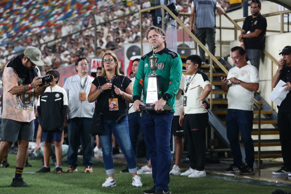 'La araña rubia' Juan Carlos Zubzubk fue bicampeón con la crema entre el 92 y 93. (Foto: Jesus Saucedo / @gec)