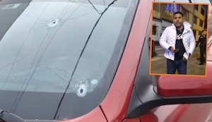 Callao: Atacan a balazos automóvil de periodista | VIDEO