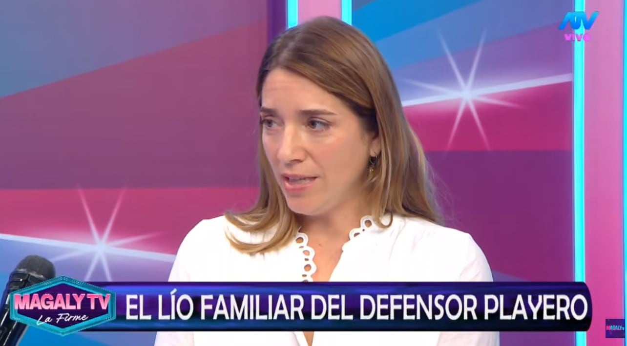 Sol Flóres Estrada, expareja de Rafael Grisolle y madre de sus dos hijos.