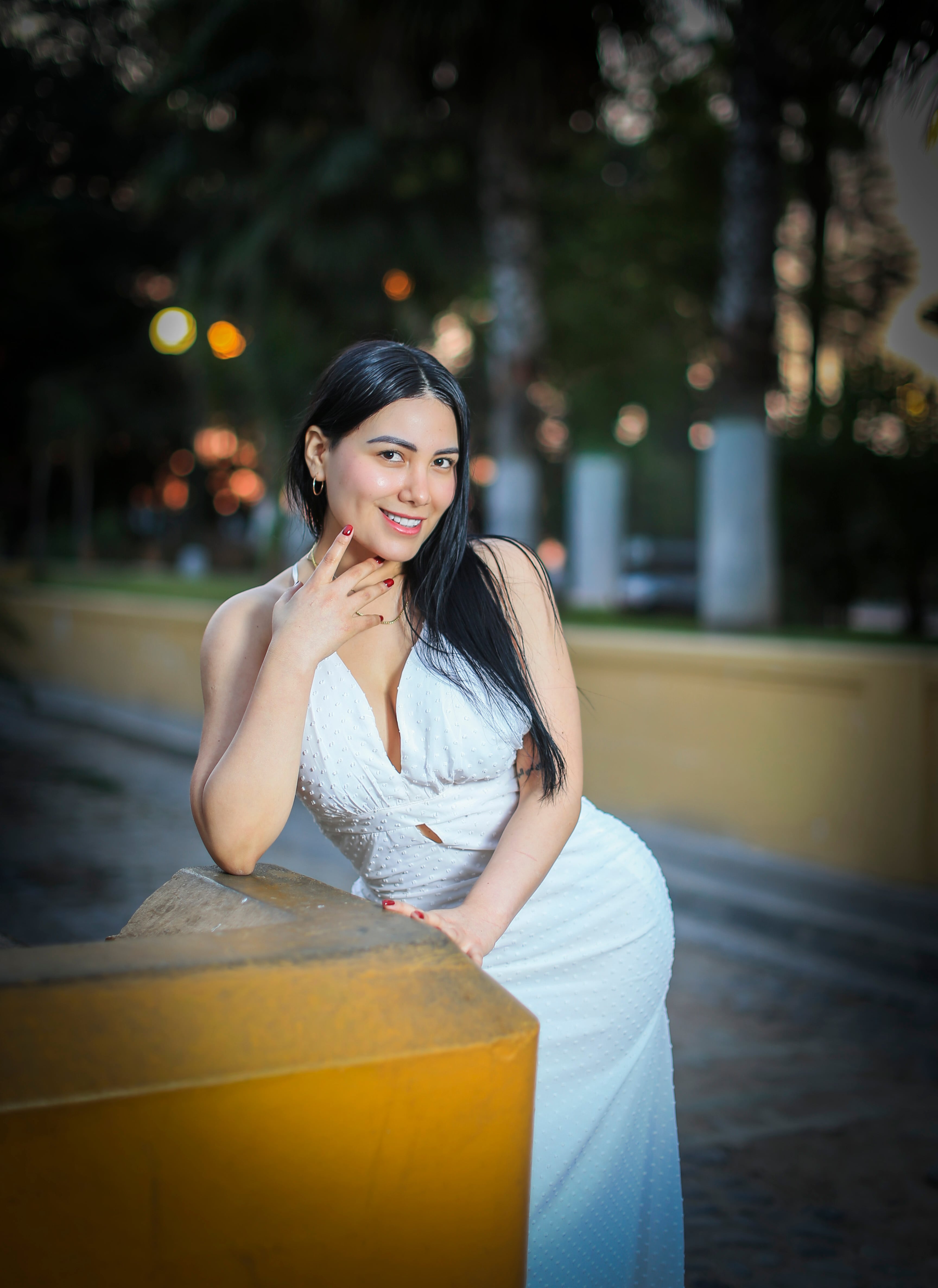 Karen revela que todavía no han conquistado su corazón, pero sigue en la búsqueda del amor. (Foto: César Bueno)