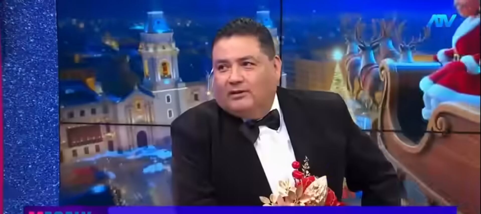 Actor cómico habla sobre su hermano Jorge. (Fuente: ATV)