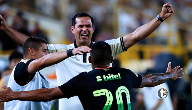 Universitario festeja goles ante Garcilaso en el Monumental (Foto: GEC)