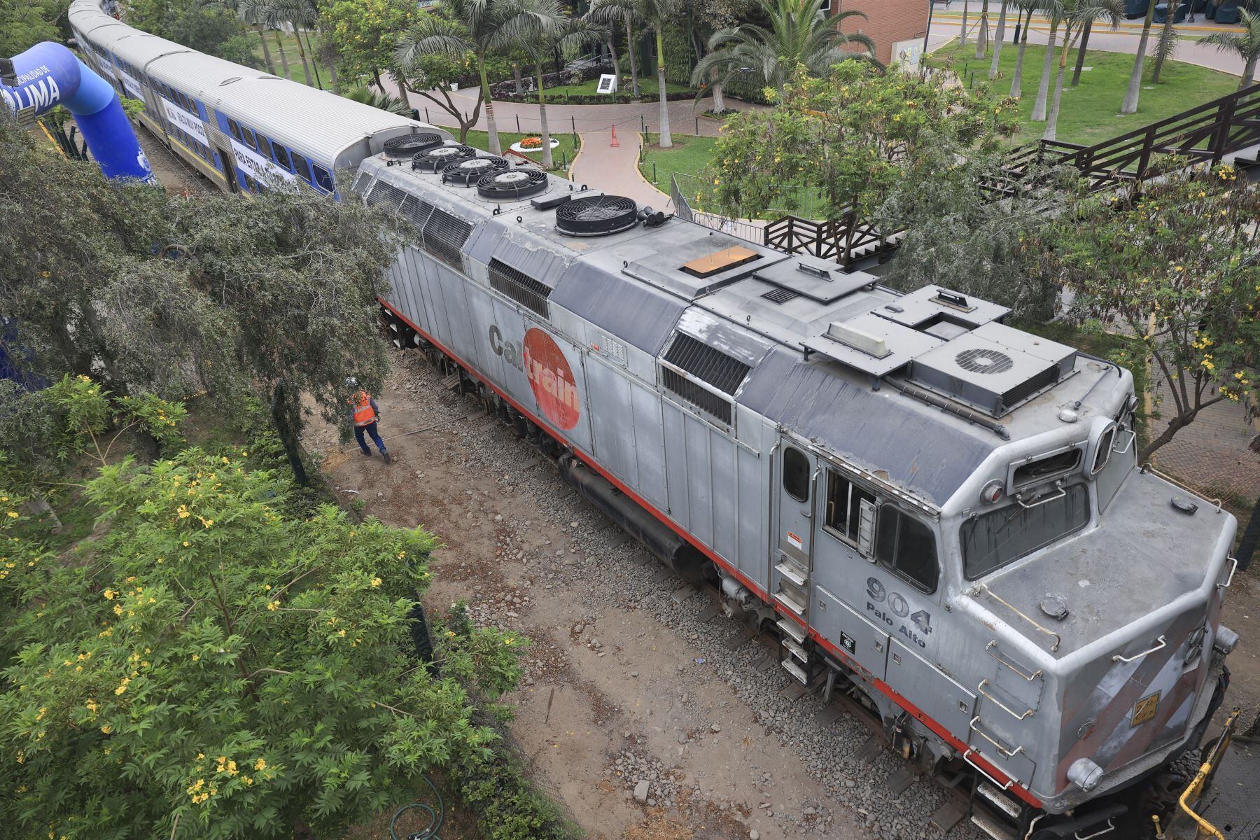 Tren Lima-Chosica realizó primer viaje de pruebas sin pasajeros. Foto: Andina