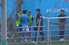 Brasileño Cristiano esperó a Franco Coronel afuera del campo tras presuntos insultos racista | VIDEO