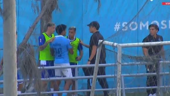 TROME | Cristiano da Silva espero a Franco Coronel afuera de la cancha (L1 MAX)