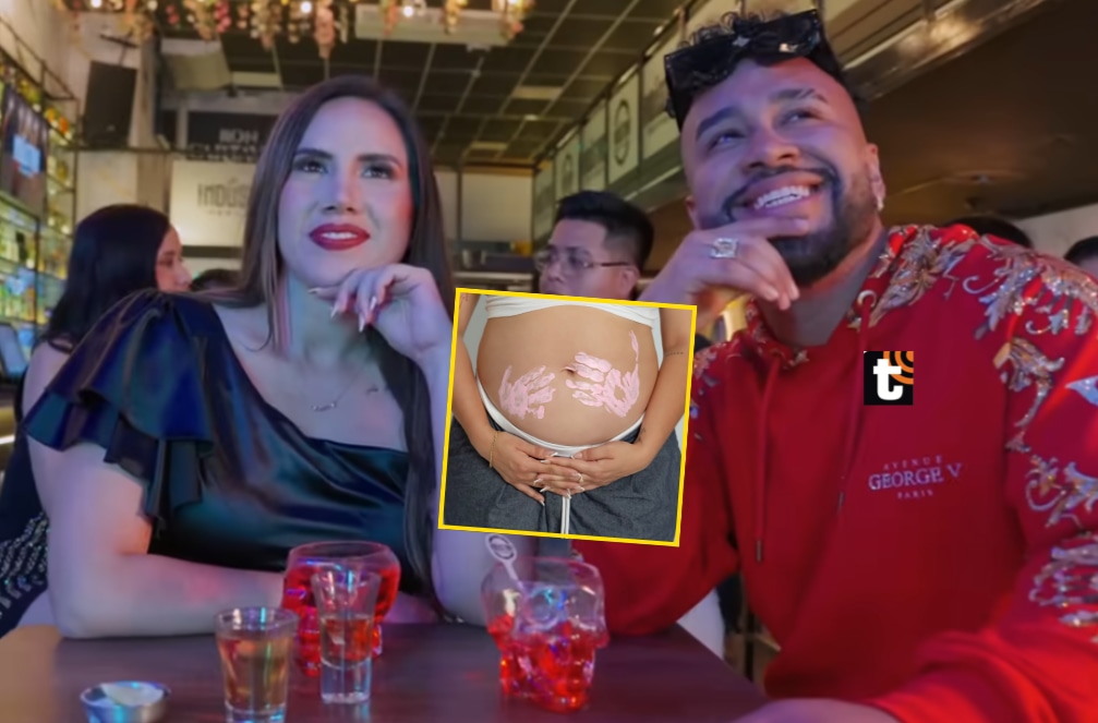 Alberto Cotrina de 'Los Conquistadores de la Salsa', niega ser el papá de la bebé de Darinka Ramírez.