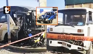 ¡Tragedia en la Panamericana Sur! Suboficial PNP y pasajero mueren tras triple choque en Ica