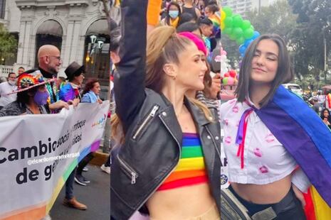 Merly Morello, Ricardo Morán y otros famosos que asistieron a la Marcha del Orgullo