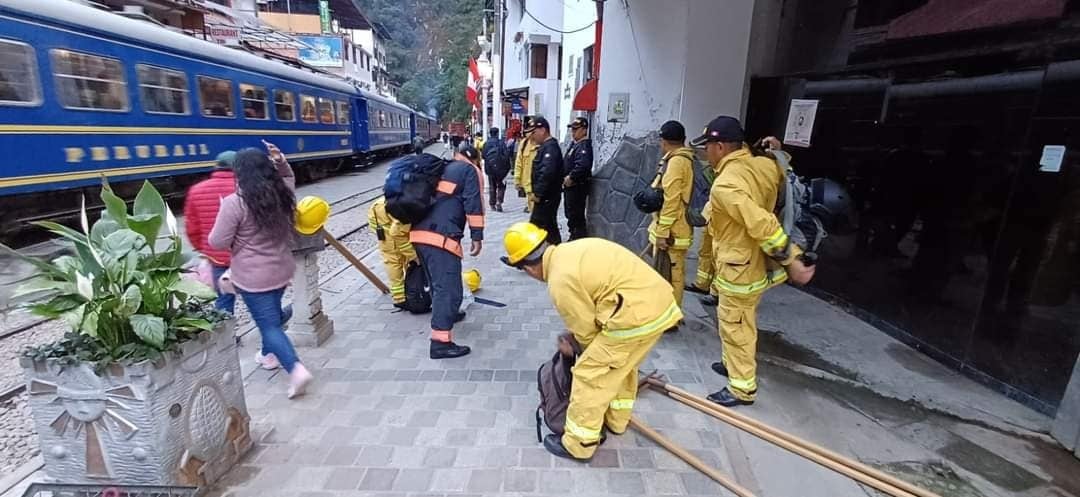Incendio en zona de amortiguamiento de Machu Picchu