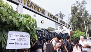 ¡Toman la Universidad Agraria! Alumnos protestan en campus universitario de La Molina exigiendo mayor seguridad y alimentación gratuita