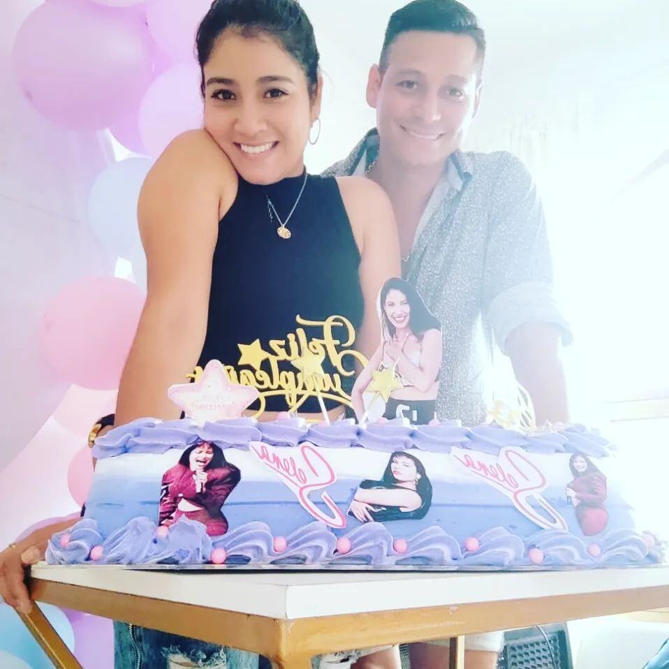 Luigui Carbajal y su esposa Diana García