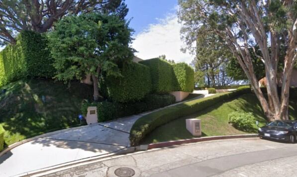 Aunque no hayan fotos de la casa de Leonardo DiCaprio, sí existen imágenes de los alrededores (Foto: Google Maps)
