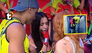 Rosángela se quiebra tras ser derribada EN VIVO por Karen Dejo en EEG: “Ha sido bien fuerte”