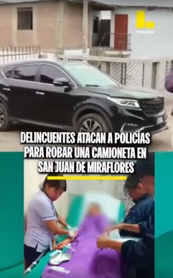 Una balacera se desató cuando los delincuentes se dieron cuenta que los ocupantes de la camioneta eran dos policías y no dos civiles.
